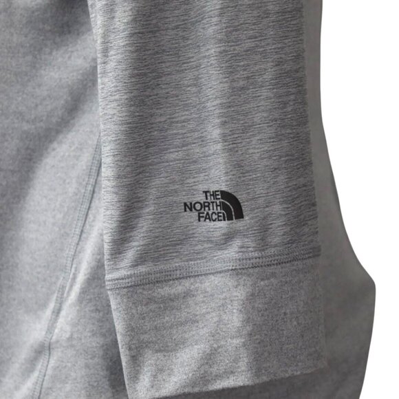 The North Face Womens M Top FlashDry 3/4 Sleeve Gray Pocket - Picture 5 of 11